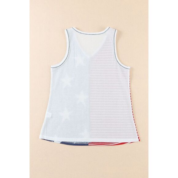 Azura Exchange  Flag Print Tank Top - Picture 5 of 15
